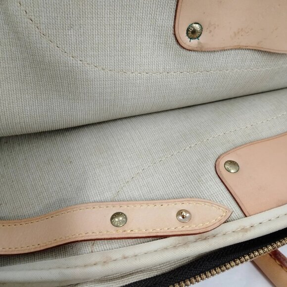 Authentic Louis Vuitton Alize1 Poches Brown Monogram Tote Bag mn778-120325 - Picture 13 of 16